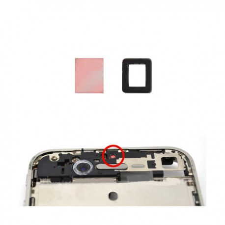 Filtro per sensore di prossimita' con spessore in spugna adesivo per iPhone 4G