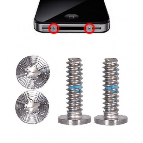 Set 2 viti TORX Pentalobe per iPhone 4 e 4S