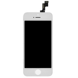 Display LCD + Vetro Touch iPhone 5S Bianco