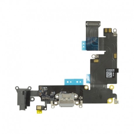 Connettore dock + Jack audio + microfono + antenna iPhone 6G Plus Bianco/Nero