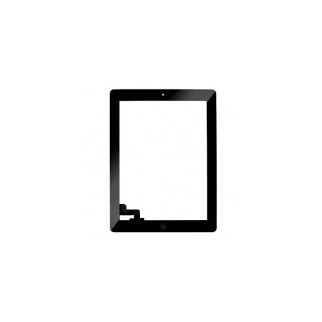 Vetro Digitizer Touch Screen assemblato iPad 2 Nero