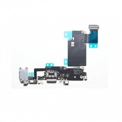 Connettore dock + Jack audio + microfono + antenna iPhone 6S Plus Bianco/Nero