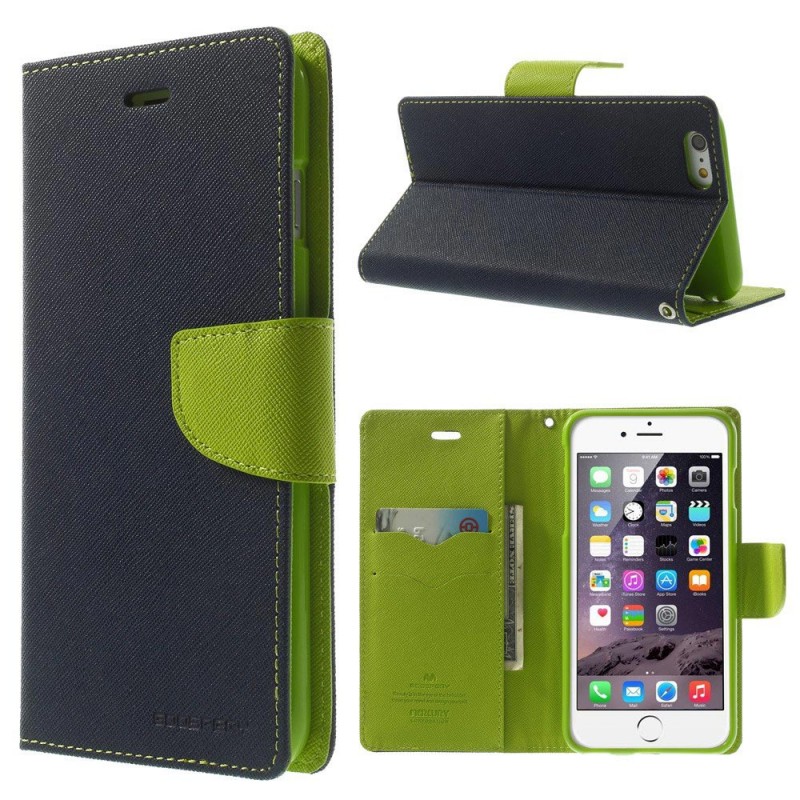 Custodia a libro iPhone 6/6S Fancy Book 