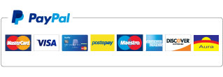 iFonino.it accetta i più diffusi metodi di pagamento con garanzia PayPal
